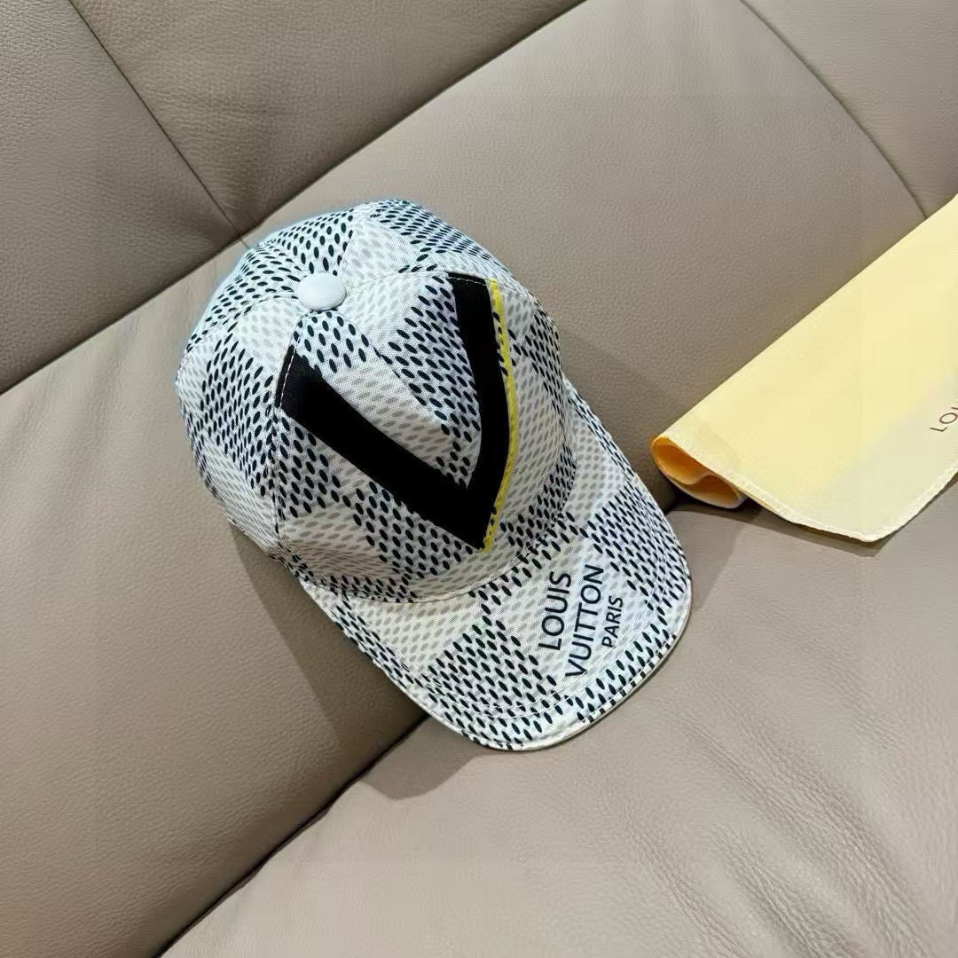 Screen printed baseball cap