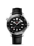 Black Steel - Leather Strap - Automatic- 42mm