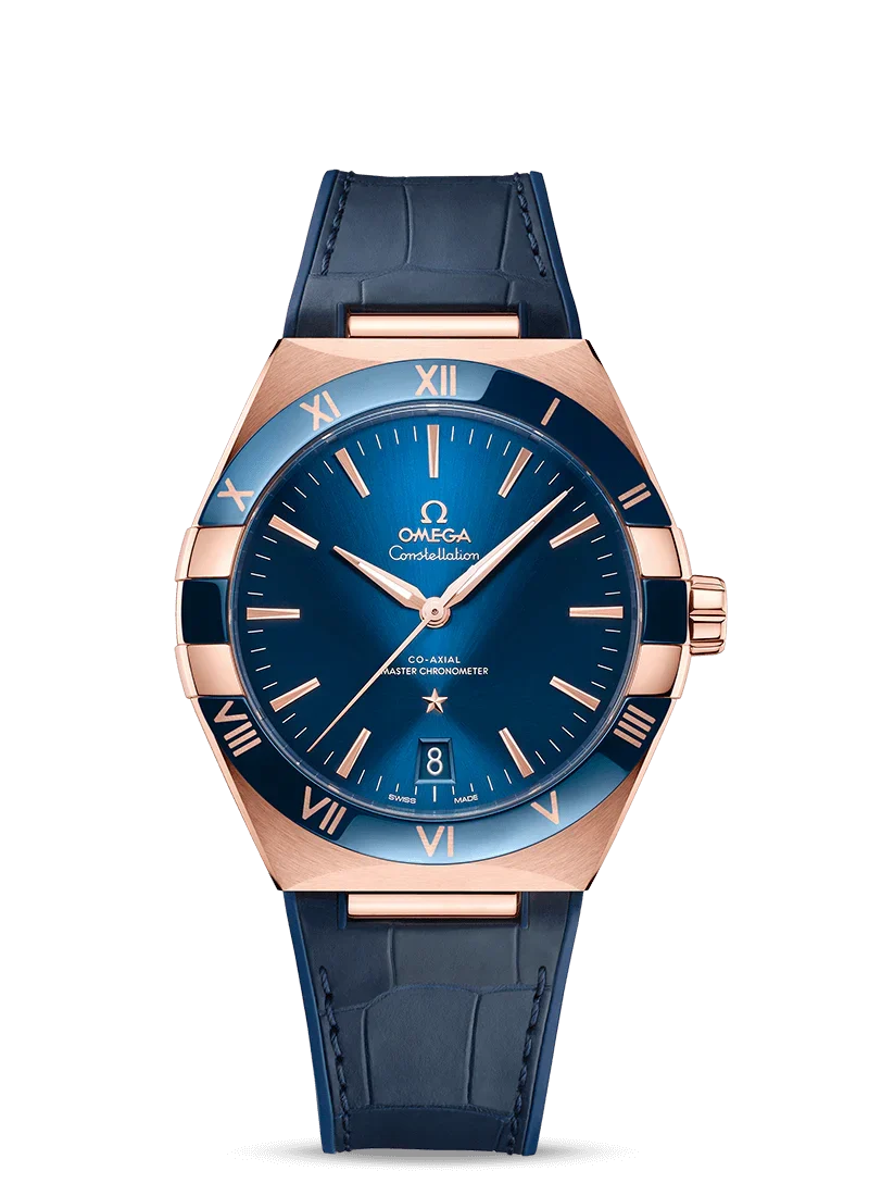Blue Gold - Blue Leather - Automatic - 41mm