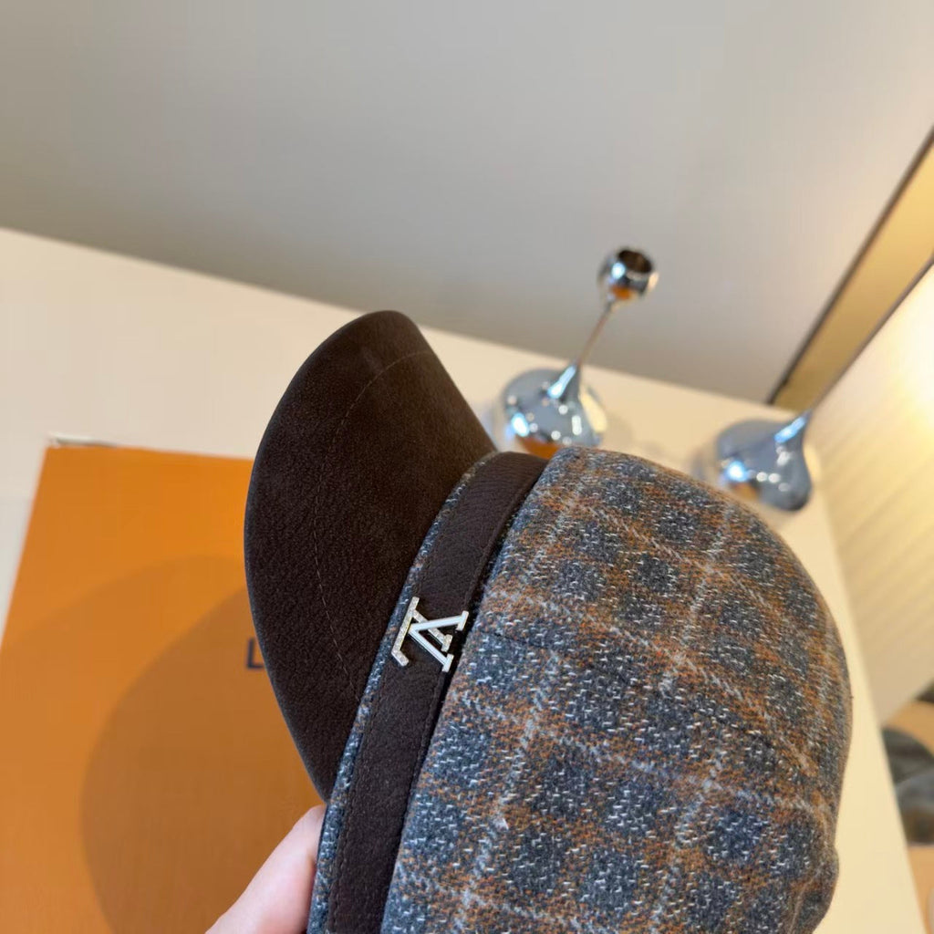 Hot selling plaid hat