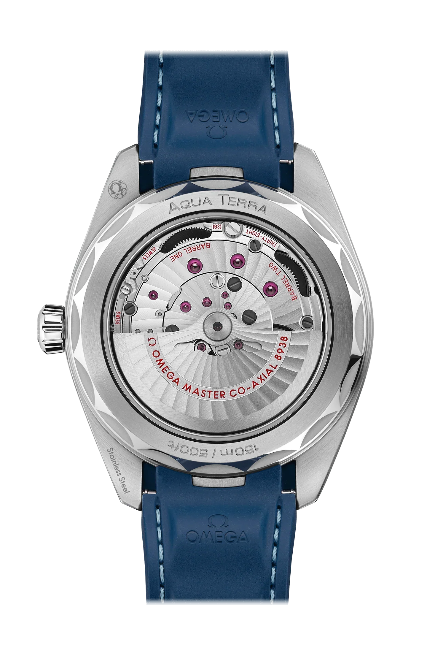 Blue Steel - Blue Rubber Strap - Automatic - 43mm