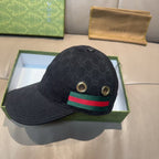 Steel buckle baseball cap