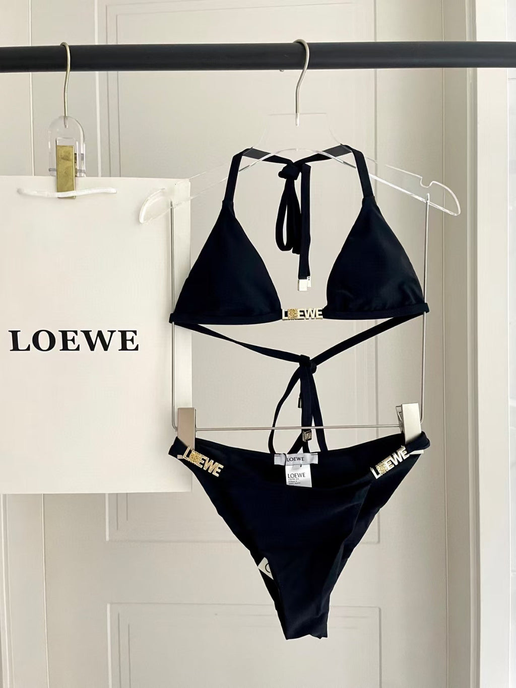 New split swimsuit