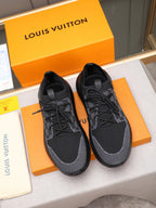 Shape embossed patchwork pattern shoe lace up series