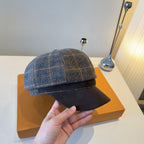 Hot selling plaid hat