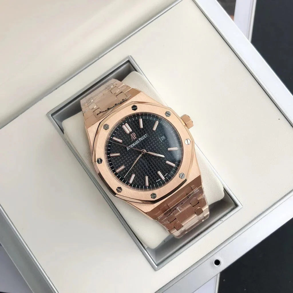 Black - 904L Gold Steel - Automatic - 41mm
