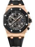 Black OFFs - Black Rubber -Chronograph - Quartz - 42mm