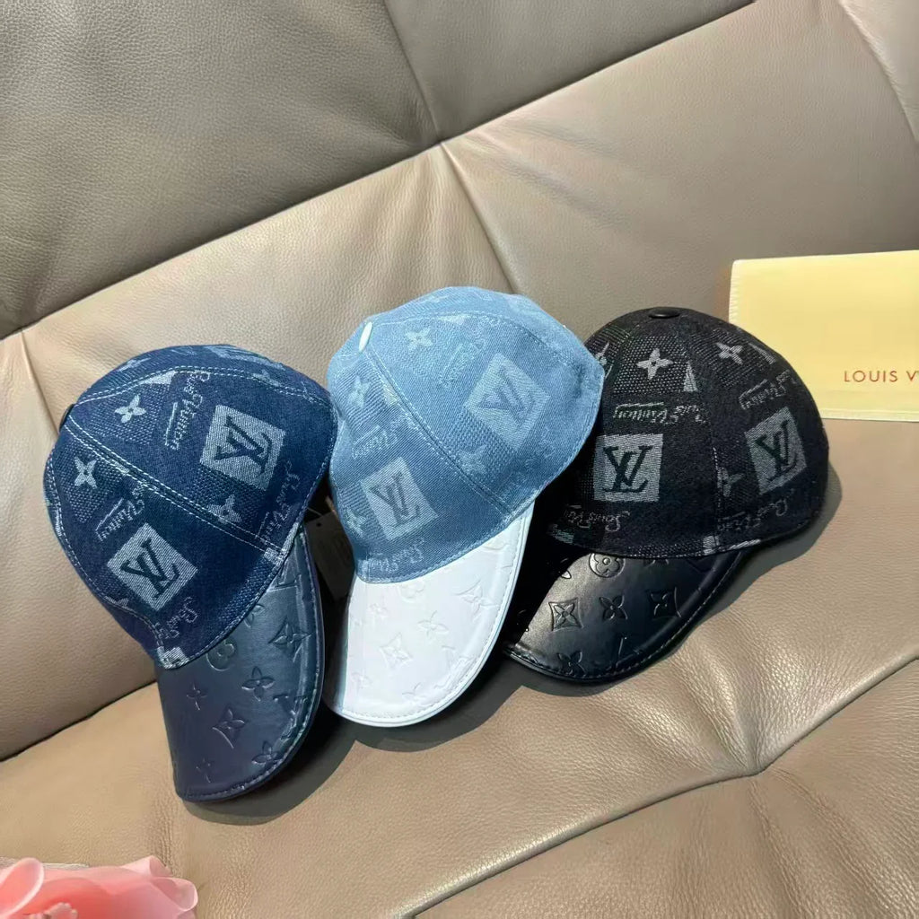 New denim baseball cap