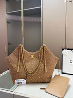 Woolen knitted shopping bag