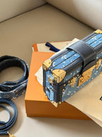 Cowboy Lock Bag Corner Hard Box Bag
