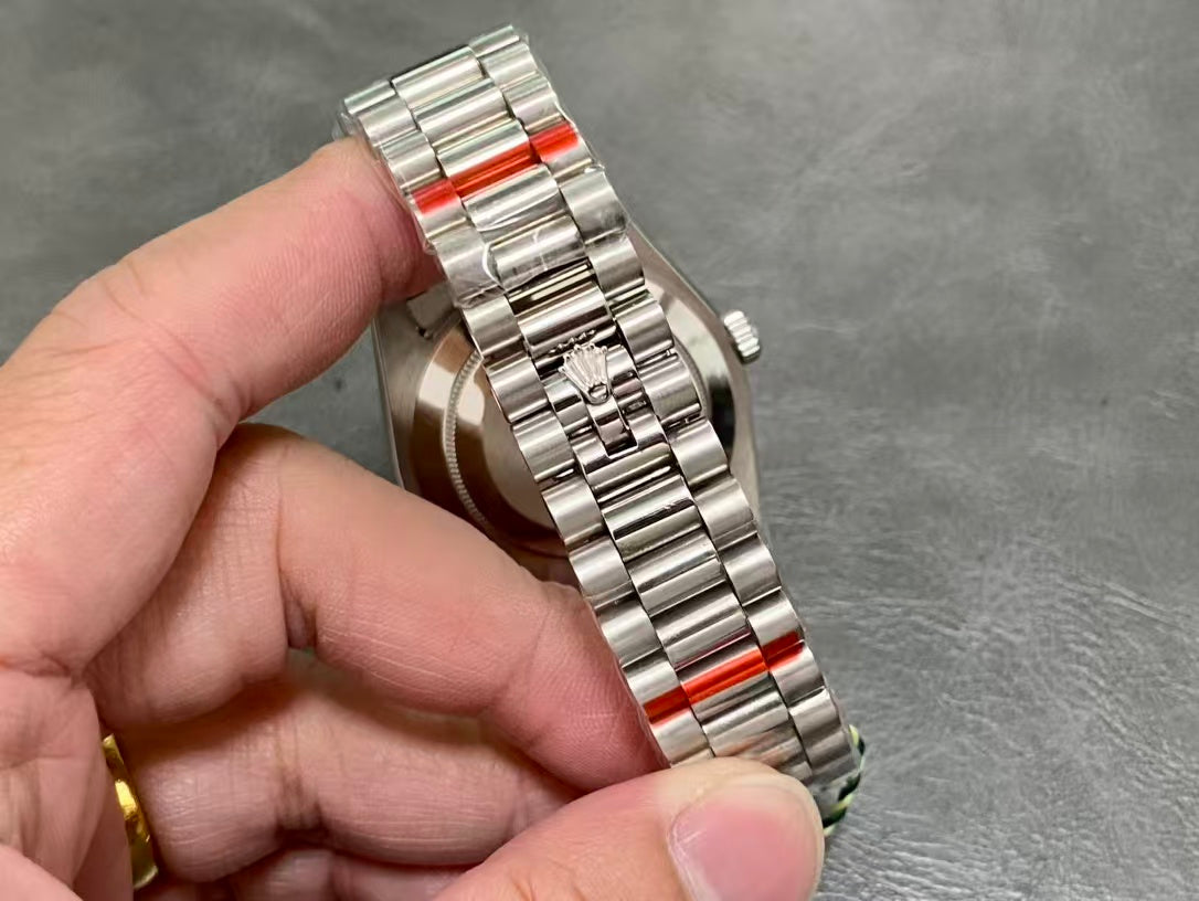 Blue - Silver 904L Steel - Automatic -36mm