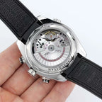 Chronograph - Selfwinding- Black Rubber- Automatic - 45.5mm