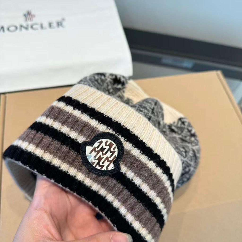 New wool yarn cap