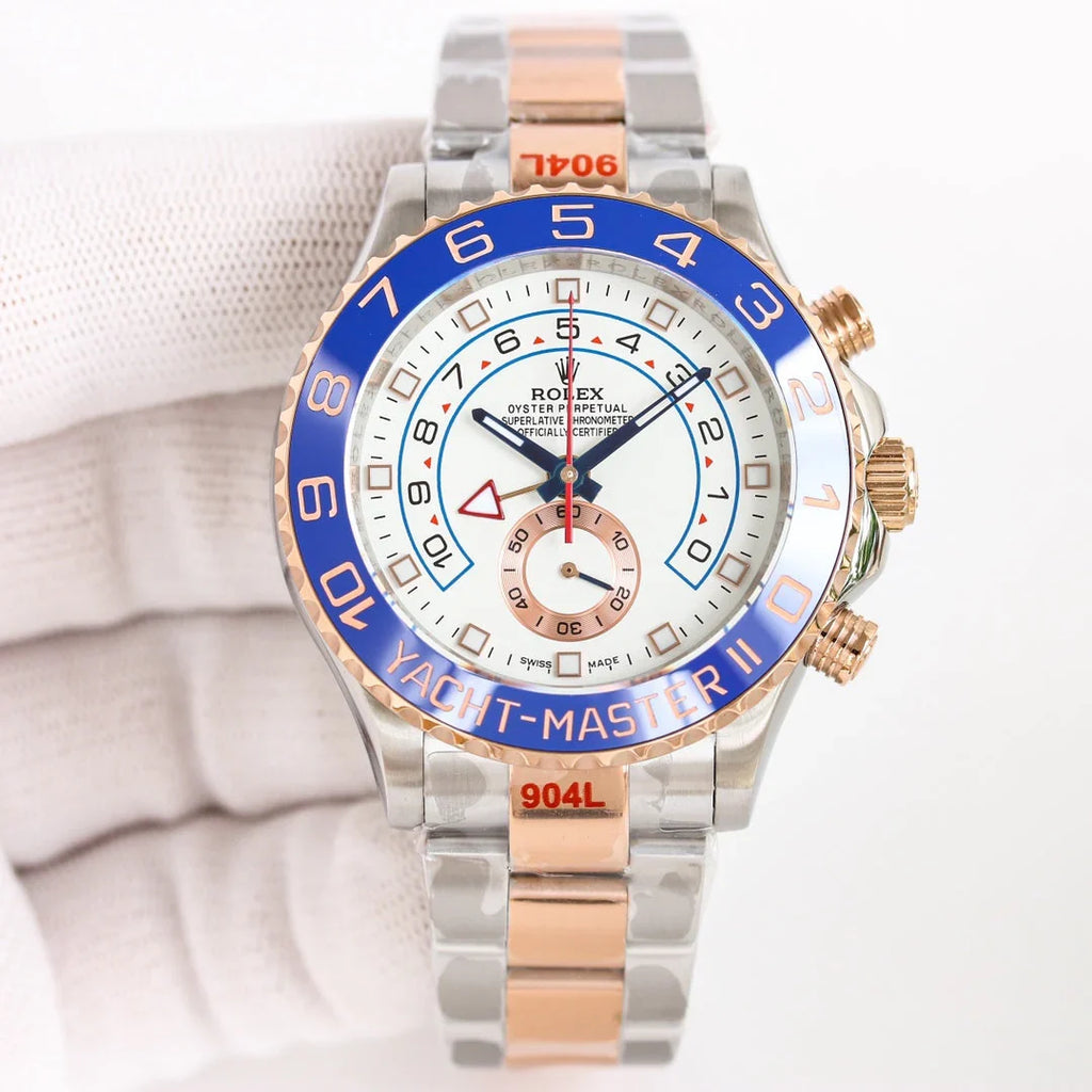 C-Factory -Chronograph - Yellow White 904L Steel - Automatic - 44mm