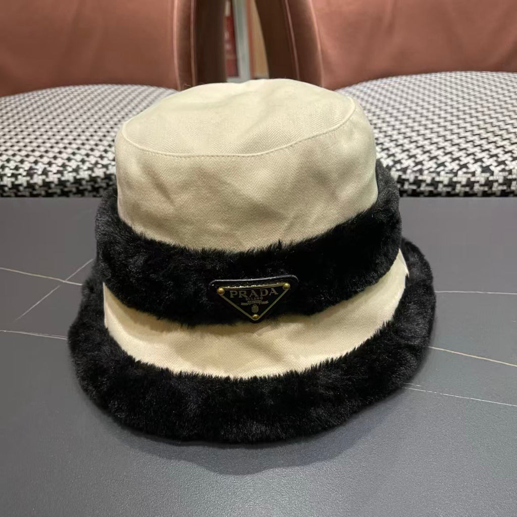New furry fisherman hat