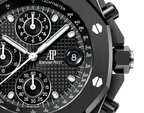 L Size -Black OFFs - 904L Steel - Quartz -Chronograph- 43mm