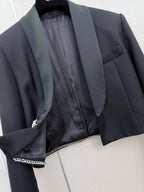 Chanel/Acetate Lapel Blazer