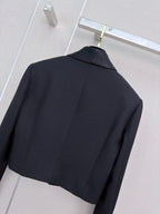 Chanel/Acetate Lapel Blazer
