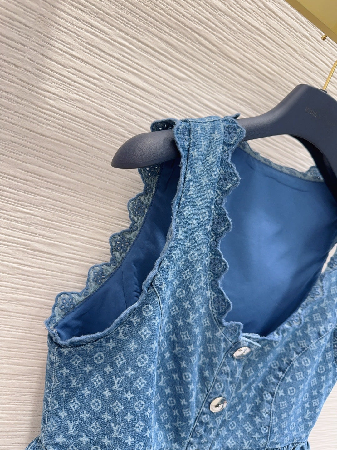Louis Vuitton/26ss new denim vest
