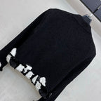Chanel/Frayed-Edge Tweed Jacket