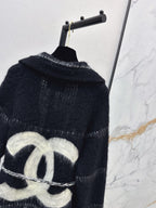 Chanel/Belted Mohair Cardigan