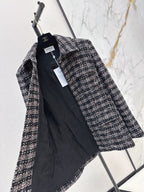 Chanel/Mid-length tweed jacket