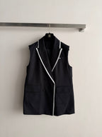 Chanel / 26 New Vest and Pleated Skirt Set