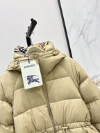 Burberry/26 Fall/Winter Latest Hooded Down Jacket