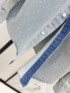 Vintage-Washed Denim Shirt