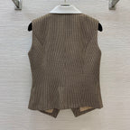 MiuMiu/26 New Houndstooth Pattern Two-Piece Set