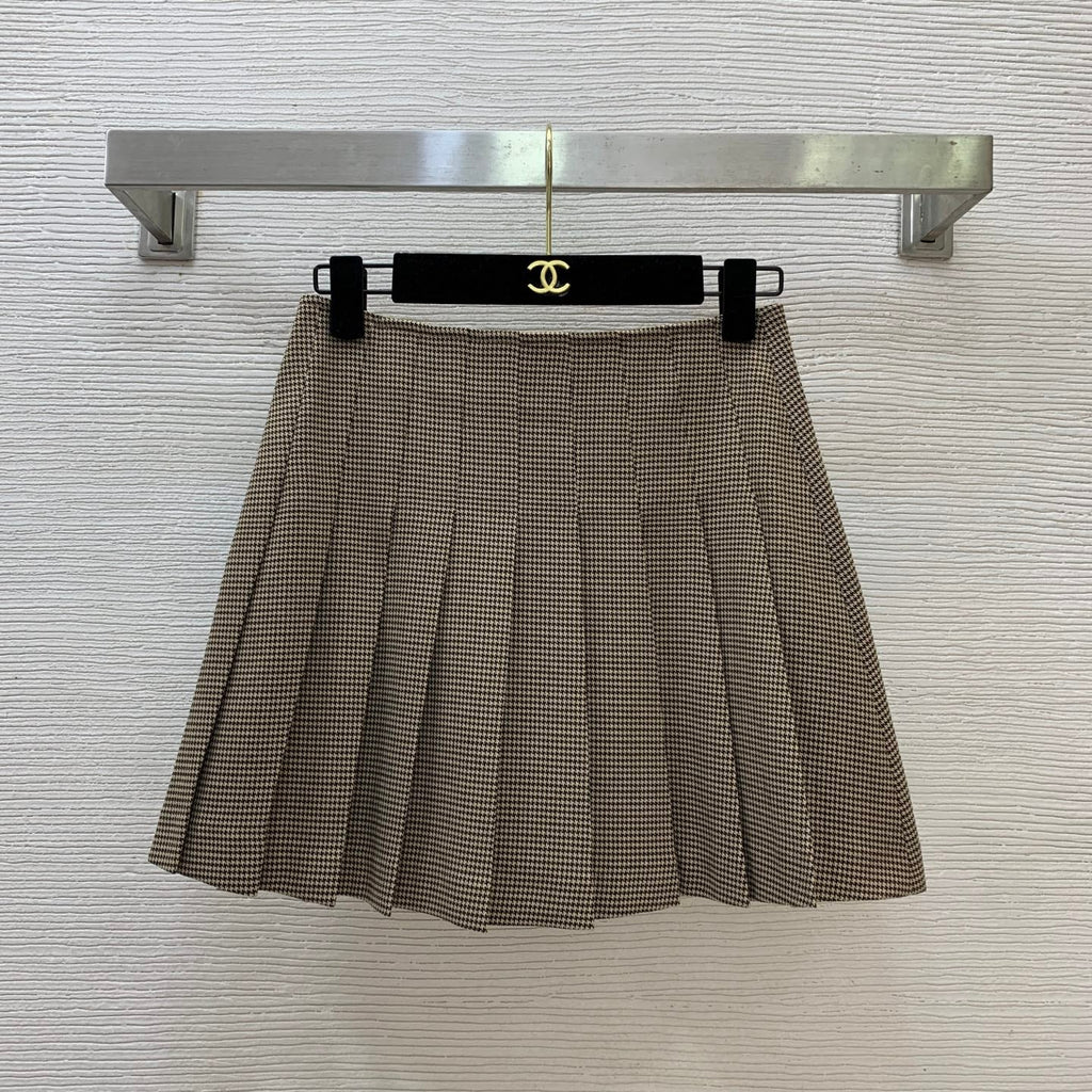 MiuMiu/26 New Houndstooth Pattern Two-Piece Set