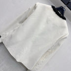 Raw-edge corduroy jacket