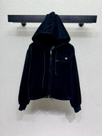 Chanel/26 New Casual Hoodie Jacket Set