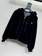 Chanel/26 New Casual Hoodie Jacket Set