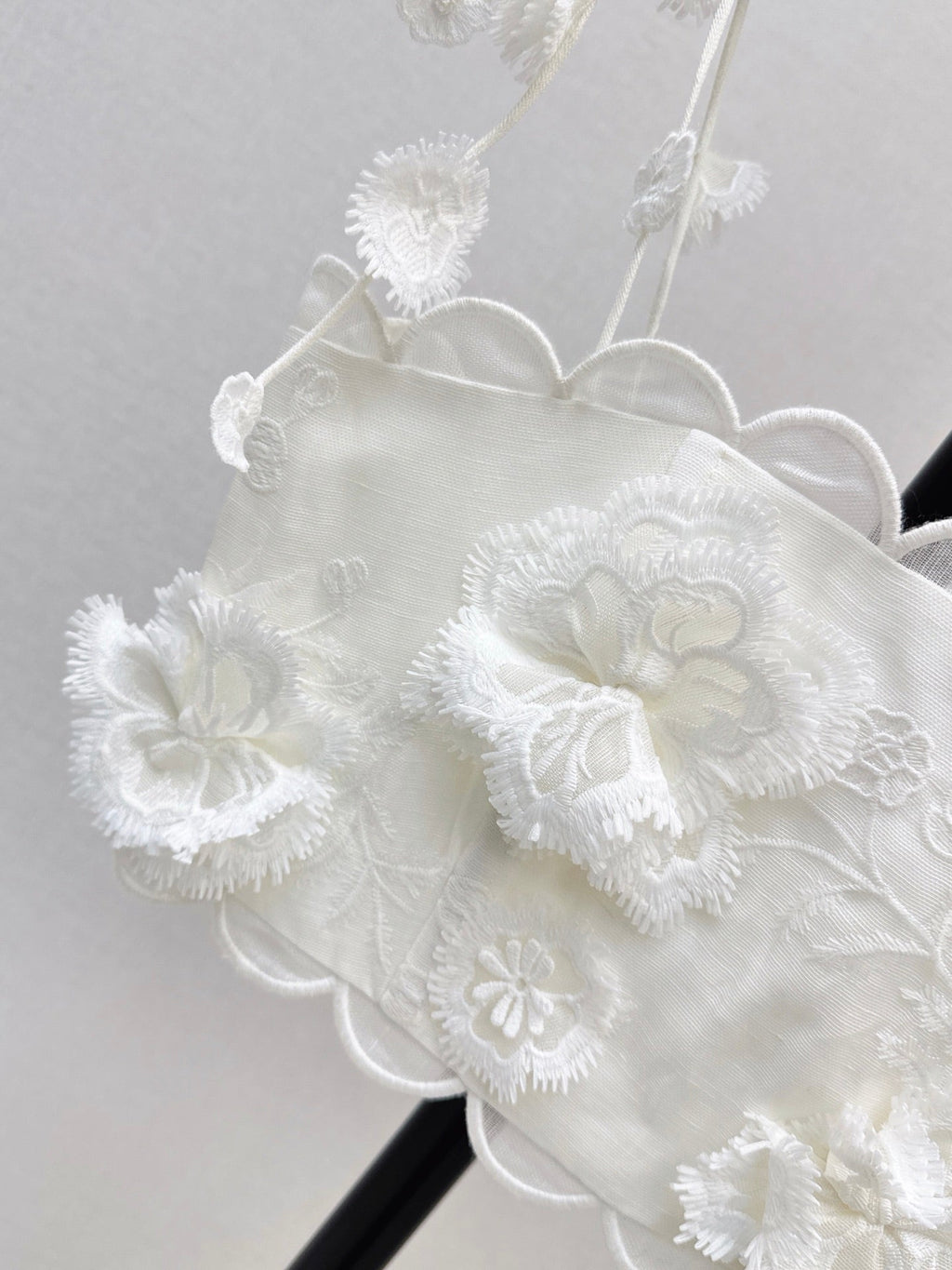 zimmermann/26ss 3D Floral Camisole + Skirt