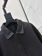 Hermès/26Ss Fall-Winter Latest Lambskin Jacket