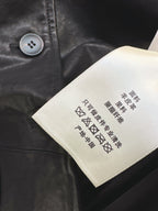 Hermès/26Ss Fall-Winter Latest Lambskin Jacket