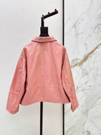 Hermès/26Ss Fall-Winter Latest Lambskin Jacket
