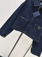 Prada/26Ss Early Autumn New Denim Jacket