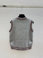 Louis Vuitton / 26 New Double C Stripe Hooded Knit Vest