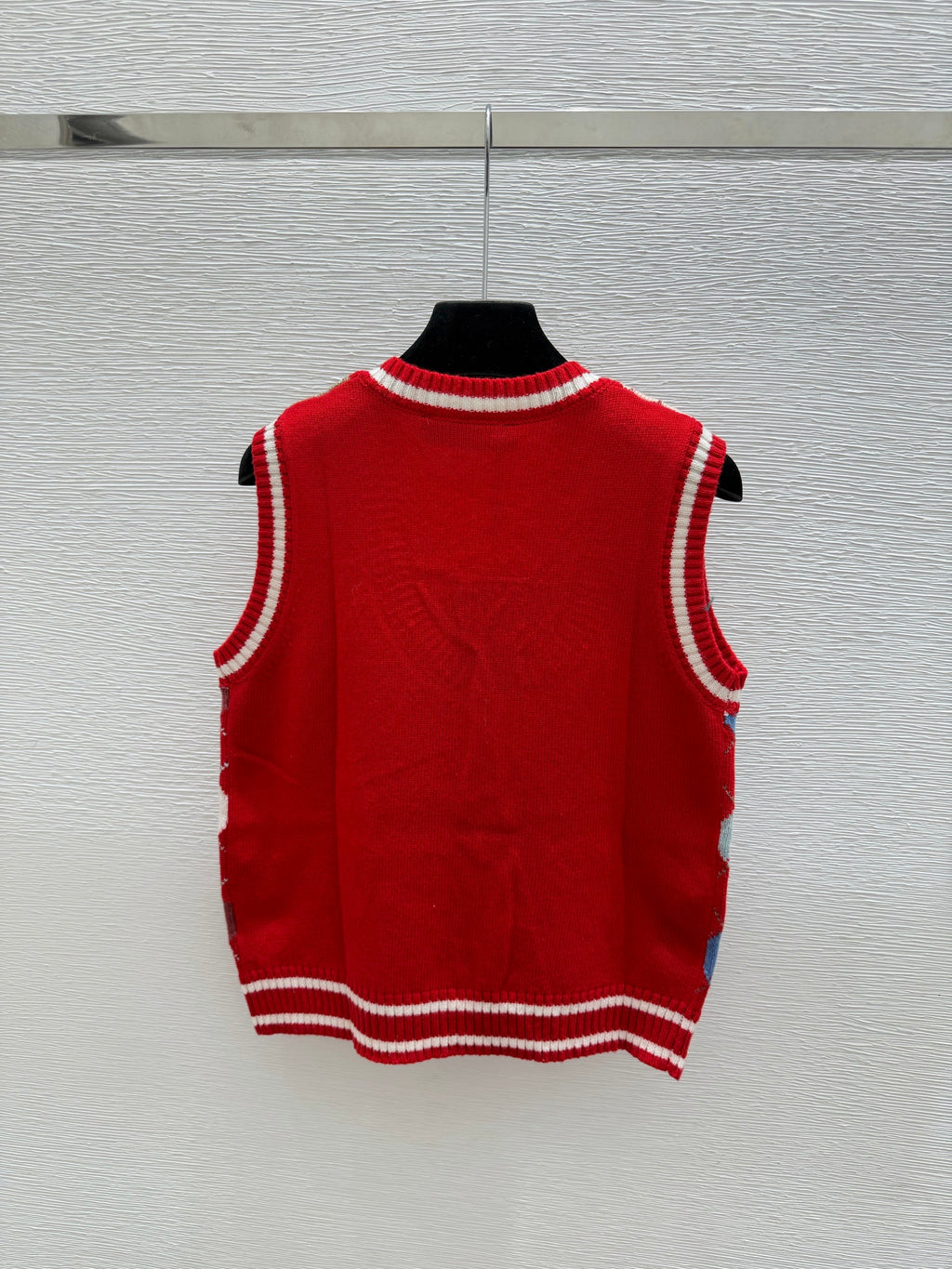 Louis Vuitton / 26 New Double C Stripe Hooded Knit Vest