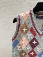 Louis Vuitton / 26 New Double C Stripe Hooded Knit Vest