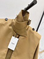 Celine/26 Autumn-Winter Latest Short Trench Coat