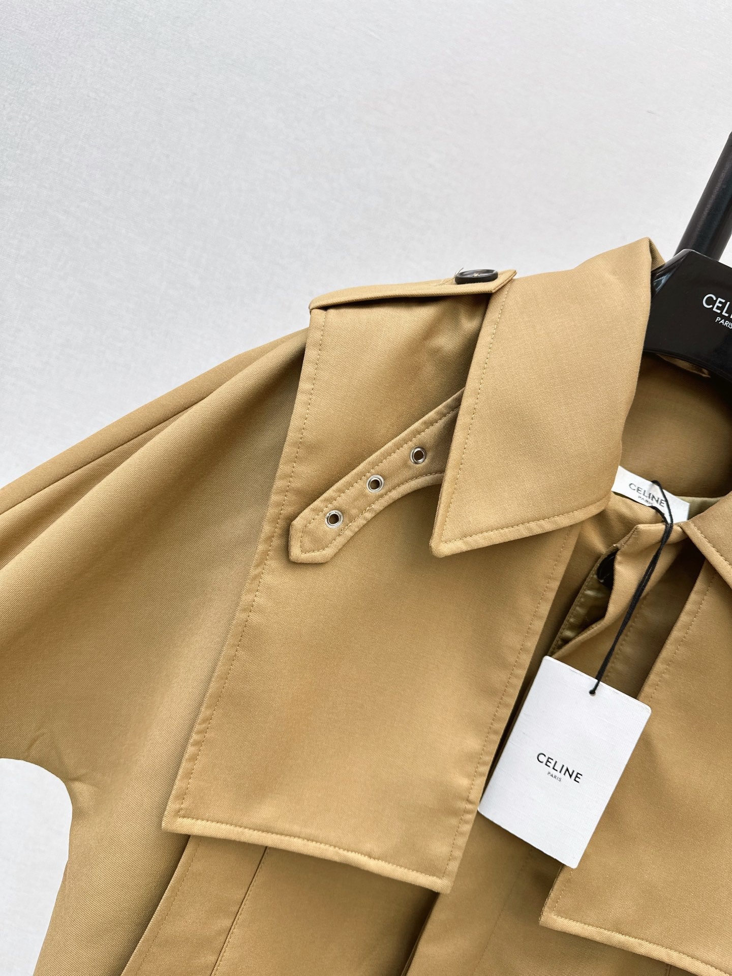 Celine/26 Autumn-Winter Latest Short Trench Coat