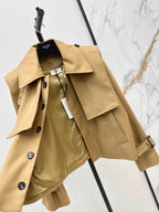Celine/26 Autumn-Winter Latest Short Trench Coat