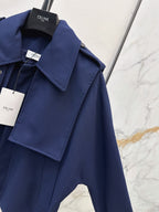 Celine/26 Autumn-Winter Latest Short Trench Coat