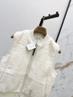 Brunello Cucinelli/26 Fall/Winter Latest Stand-Collar Vest