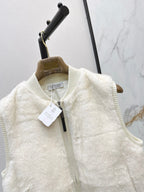 Brunello Cucinelli/26 Fall/Winter Latest Stand-Collar Vest