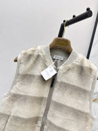Brunello Cucinelli/26 Fall/Winter Latest Stand-Collar Vest
