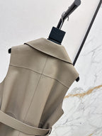Hermès/26 Early Autumn Latest Genuine Leather Vest